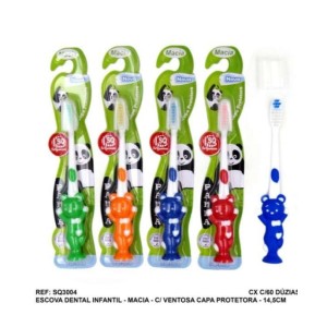ESCOVA INFANTIL URSO COR (SQ-3004) 502074 SQ IMPORT