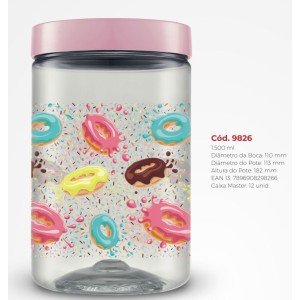 POTE DONUTS 9826 (1.5 LTS) 298266 BANDEIRANTE