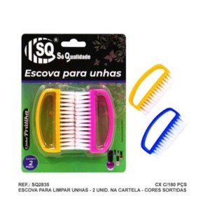 ESCOVA P/UNHAS (CART.C/2) 500384 SQ IMPORT