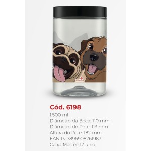 POTE MIX DOG 6198 (1500ML) 261987 BANDEIRANTE