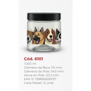 POTE MIX DOG 6101 (1.000ML) 261017 BANDEIRANTE