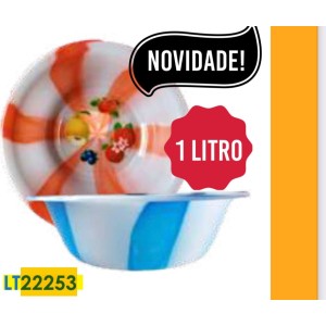 BACIA FRUTAS 1,0 LT  (21X6CM ) 938934 H-100