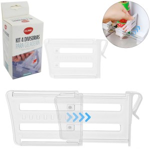 KIT 4 DIV.P/GELADEIRA /348577 CLINK