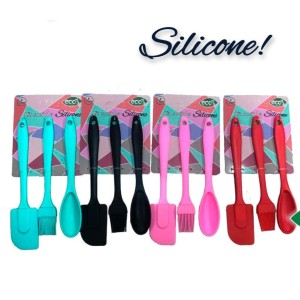 KIT COZINHA SILICONE C/3 (CARTELA) 936695*122421 SAKES*TOP UTIL