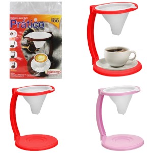 CJ CAFE PRATICO (P.FILTRO*COADOR) 204258 INJETEMP