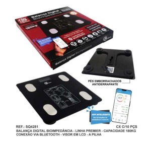 BALANCA 180KG (BIOIMPEDANCIA) 532941/188277 SQ/WELLMIX