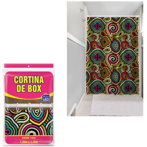 CORTINA BOX (SIMPLES) 106159 PLASTLEO