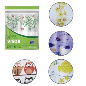 CORTINA BOX (VISOR RETANG.) 106203 PLASTLEO