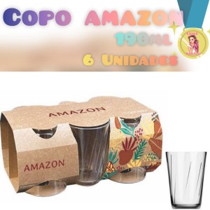 JG COPO C/6 (AMAZON 190ML) 76179 NADIR