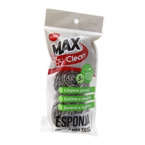 ESPONJA INOX (C/3 PCS) 330855 CLINK