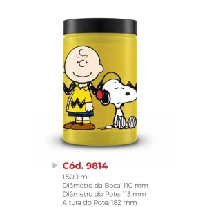 POTE 9814 (1,5LT CHARLIE BROWN AM.) 298143 BANDEIRANTE