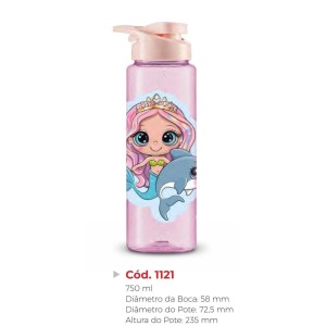 SQUEEZE 1121 (750ML GLITER SEREIA) 211210 BANDEIRANTE