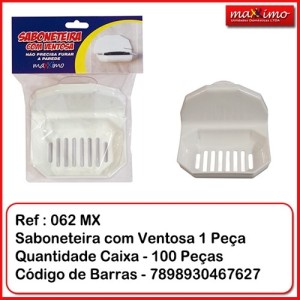 SABONETEIRA BRANCA /467627 MAXXIMO