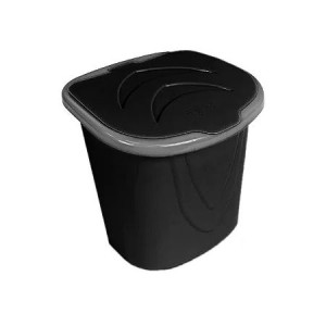 LIXEIRA PIA 3LTS**PRETA**702495 KEITA