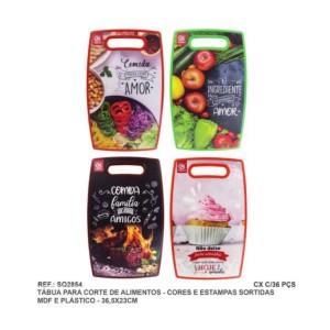 TABUA PLASTICA (22 X 37 CM) 500575 SQ IMPORT