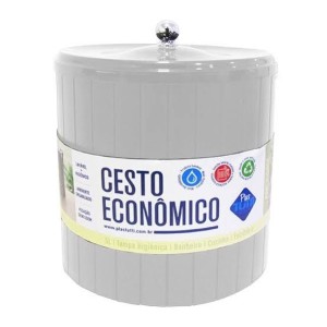 CESTO ECONOMICO 5 LT (BRANCO) 104245 PLASTUTTI