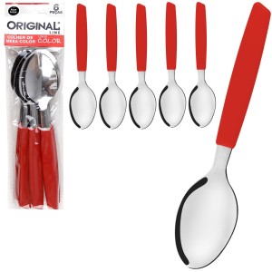 TALHER C/6 VERMELHO (COLHER) 173522*880170 HM*ORIGINAL