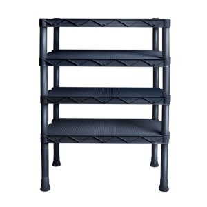 ESTANTE RATTAN X 4 (PRETA) 805483 ARQPLAST