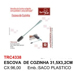 ESCOVA SILICONE P/LIMPEZA (31CM) 500767 JF