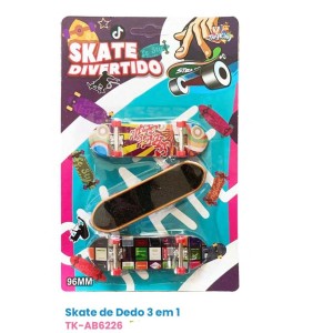 SKATE DEDO MINI (C/3 PCS) 329115 TOYKING