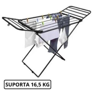 VARAL CHAO LUGANO**BLACK**292417 SECALUX