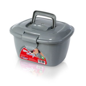 MINI MALETA LADY BOX (PRATA) 803946 ARQPLAST