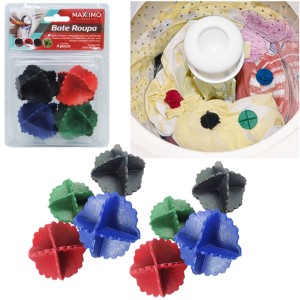 BATE ROUPA (C/4 PÇS) 467511 MAXXIMO