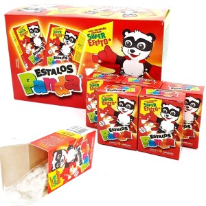 ESTALOS (50 CAIXINHAS C/10 UN) 985056*985032 SUPER PANDA