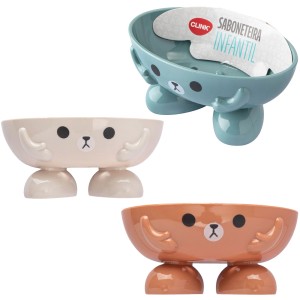 SABONETEIRA INFANTIL C/PE (BICHOS) 350709 CLINK