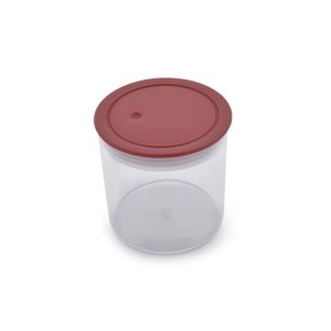POTE HERM.VERMELHO (RED.600ML) 896357 PLASTUTTI