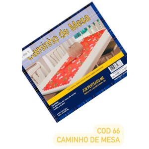CAMINHO MESA TECIDO (1,40 X 0,45CM) 340373 ROMANCE