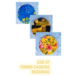 FORRO REDONDO(36 X 36 CM) 340021 ROMANCE