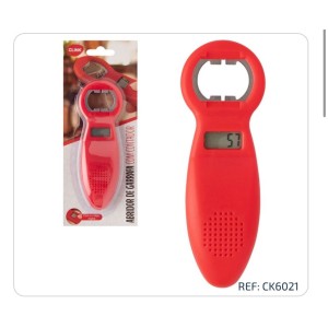 ABRIDOR GARRAFA C/CONTADOR (14CM) 349741 CLINK