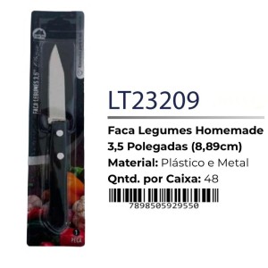 FACA CB PRETO N.3,5 (LEGUMES) 929550 H-100