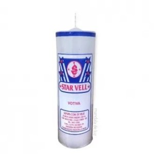 VELA VOTIVA BRANCA MED.(250G) 550012 STARVELL