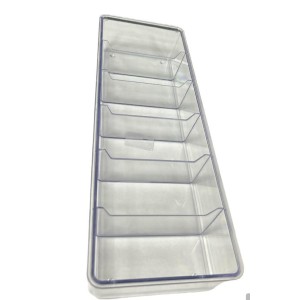 ORG.CRISTAL 0461**6 DIV**(11,5X34X5CM) 406857 PLASTUTTI
