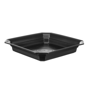 PRATO P/VASO QUAD.NO.04 (22CM*PRETO) 180426 PLASMARC