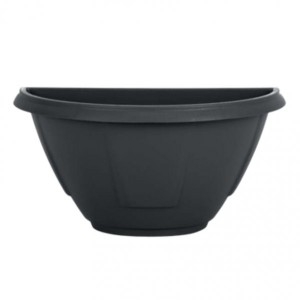 VASO PAREDE PRETO 333 (2,6LTS*28CM) 551238 PLASMARC