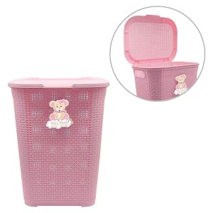 CESTO INFANTIL 30LTS RATTAN *ROSA* / 820867 MONTE LIBANO