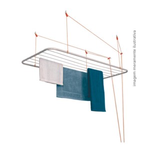 VARAL TETO branco (0,90X0,56) 370914 MAXEB