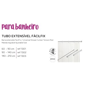 TUBO EXTENIVEL (1,40 ATE 2,10) 313034 MAXEB
