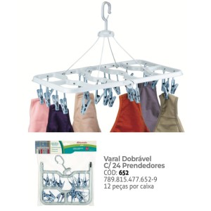 VARAL DOBRAVEL (C/24 PREND.) 776529 ZPLASTIC