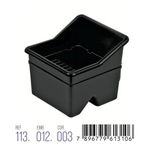 TANQUINHO PORTA SABAO (PRETO) 613106 NITRON