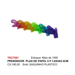 PRENDEDOR EMBALAGEM (C/6) 870615 TOP RIO