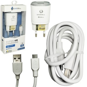 CARREGADOR TUBO V8 (CABO+TOMADA) 800039 EXOCELL