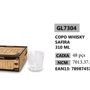 COPO SAFIRA 310ML (WHISKY) 131454 ORIGINAL