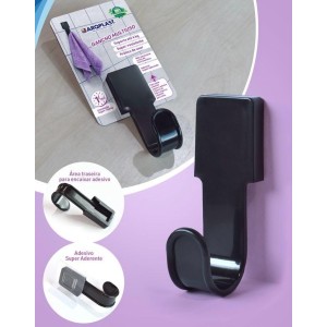 GANCHO MULTIUSO (PRETO) 805933 ARQPLAST