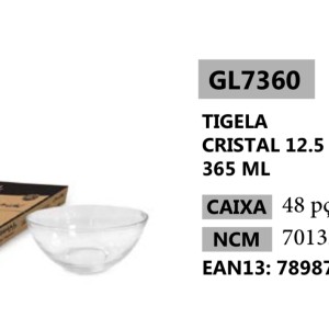 TIGELA SAFIRA 365ML (12,5CM) 130167 ORIGINAL