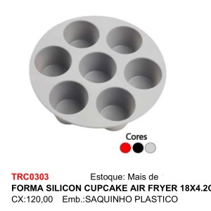 FORMA SILICONE (7 ESPACOS REDONDOS) 903032 TOP RIO