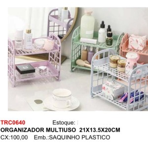 PRATELEIRA DUPLA (21X13X20CM) 906408 TOP RIO